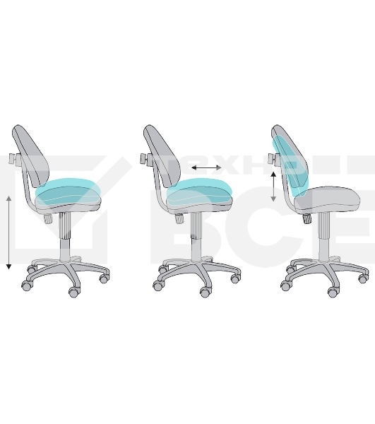 Кресло детское Бюрократ KD-4 мультиколор маскарад крестовина пластик