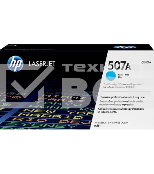 Картридж лазерный HP CE401A голубой для CLJ M551 6000стр.