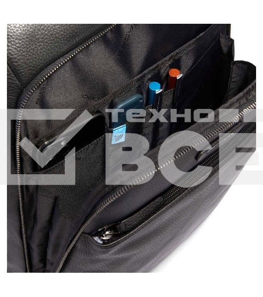 Рюкзак мужской Piquadro Modus Special CA3444MOS/N черный кожа