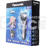 Бритва сетчатая Panasonic ES-RT77-S520 реж.эл.:3 питан.:аккум. серебристый/черный, фото18