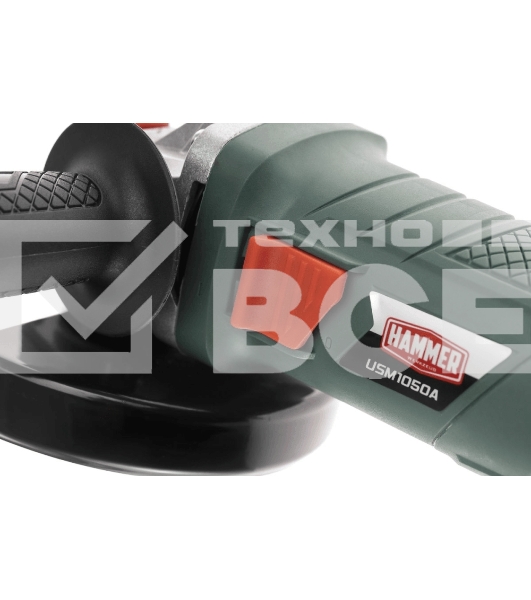 Угловая шлифовальная машина Haммer Flex USM1050A 28444 УШМ 1050Вт 4000-11000об/мин 125мм