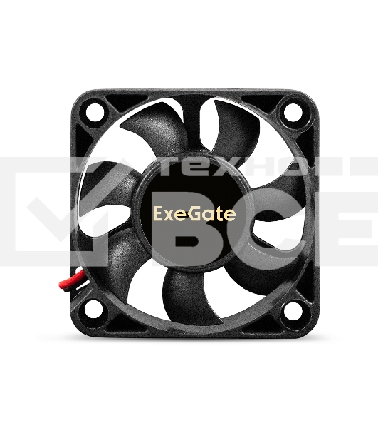Вентилятор для корпуса ExeGate EX05010S2P-5 черный, 50 мм, 5500 об/мин, 27 дБ, 2 pin