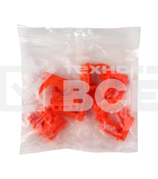 Крепеж-клипса оранжевая d20мм Plast PROxima(10шт)