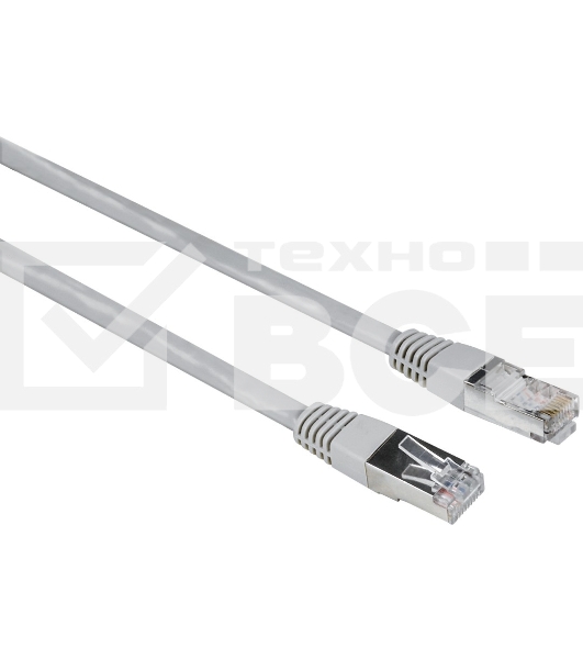 Кабель Hama H-200916 RJ-45 (f) RJ-45 (m) 3м (00200916) серый