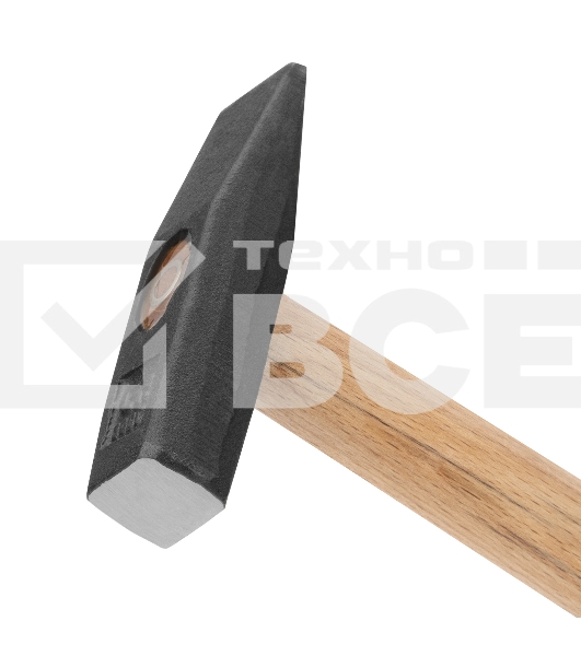 Молоток слесарный Сибртех, 300 г, квадратный боек, деревянная рукоятка