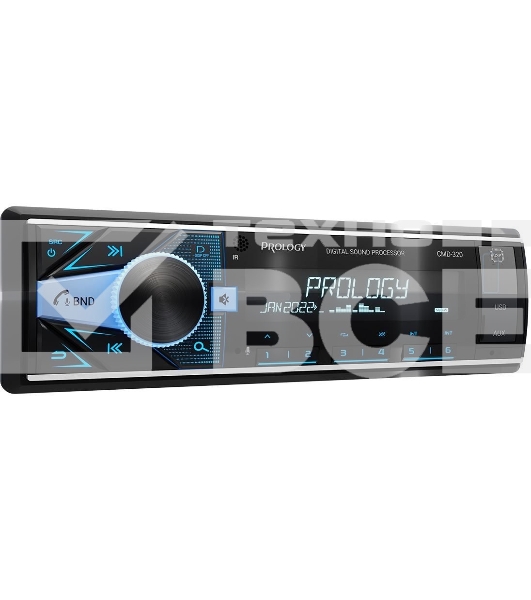 Автомагнитола Prology CMD-320 1DIN 4x55Вт