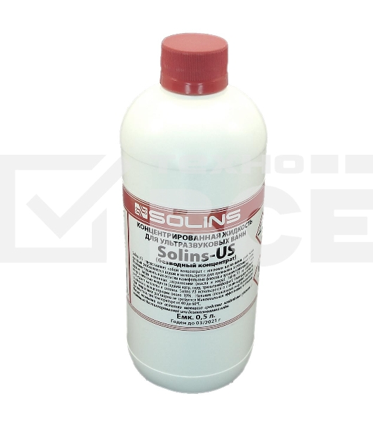 Концентрат для ультразвуковых ванн Solins - US 0,5 л
