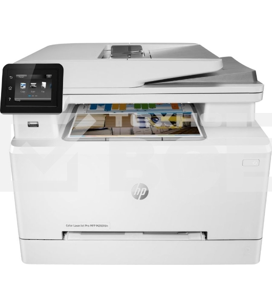 МФУ лазерный HP Color LaserJet Pro M282nw (7KW72A), A4, цветной, печ. до 21 стр/мин., скан. до 26 стр/мин. (ч/б) 22 стр/мин. (цвет), 600 x 600 dpi (печать) 1200x1200dpi (скан.), USB, RJ-45, Wi-Fi, Air Print, Mopria