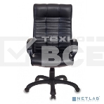 Кресло руководителя Бюрократ KB-10/BLACK черный, искусственная кожа, фото4