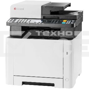МФУ лазерный Kyocera MA2100cwfx (110C0A3NL0), A4, цветной, печ. до 21 стр/мин., скан. до 30 стр/мин. (ч/б) 23 стр/мин. (цвет), 1200 x 1200 dpi (печать) 600x600dpi (скан.), USB, RJ-45, Wi-Fi, Air Print, Mopria