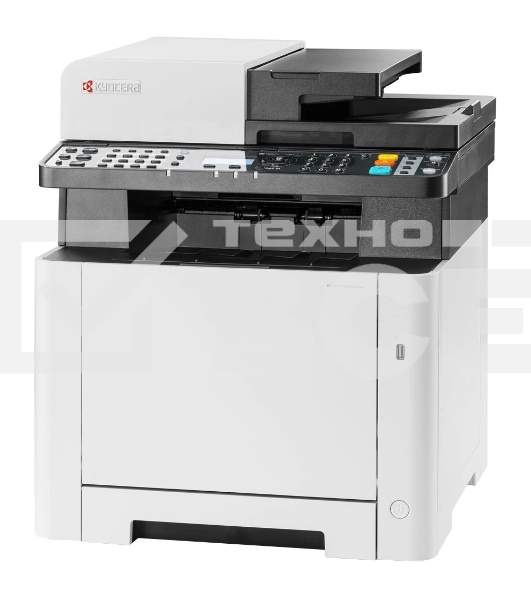 МФУ лазерный Kyocera MA2100cwfx (110C0A3NL0), A4, цветной, печ. до 21 стр/мин., скан. до 30 стр/мин. (ч/б) 23 стр/мин. (цвет), 1200 x 1200 dpi (печать) 600x600dpi (скан.), USB, RJ-45, Wi-Fi, Air Print, Mopria