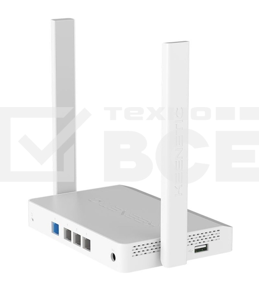 Интернет-центр Keenetic Extra (KN-1714) с Mesh Wi-Fi 5 AC1200, 4-портовым Smart-коммутатором и портом USB