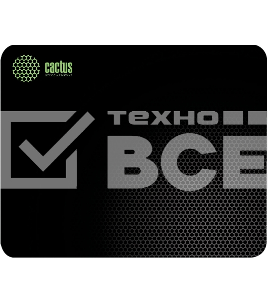 Коврик для мыши Cactus Black Mesh 300x250x3мм (CS-MPC-D02M)