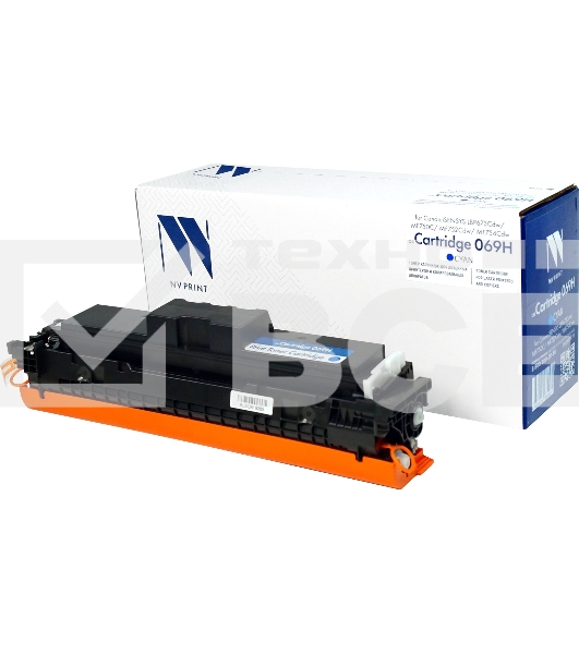 Картридж NVP совместимый NV-069H Голубой для Canon iSENSYS LBP673Cdw/MF750C/MF752Cdw/MF754Cdw (5500k)