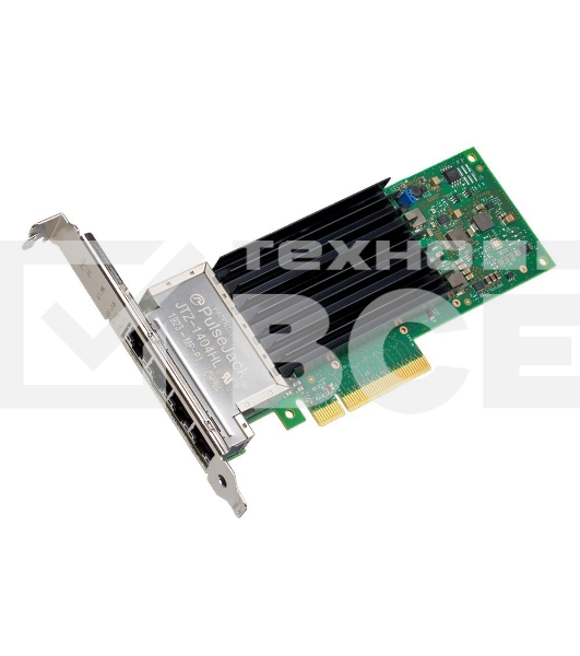 Сетевая карта Intel® Ethernet Converged Network Adapter X710-T4L Quad-port 10GbE/5GbE/2.5GbE/1GbE/100Mb, RJ45, PCI-E x8, iSCSI, NFS,VMDq, VXLAN, GENEVE, NVGRE, MPLS, and VXLAN-GPE