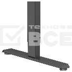 Стол Cactus CS-EDL-GBK столешница МДФ черный, каркас черный, фото7