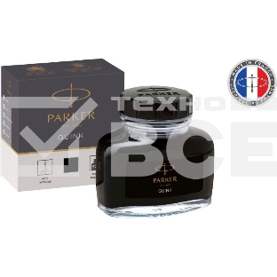 Флакон с чернилами Parker Quink Z13 (CW1950375) черные чернила 57мл для ручек перьевых