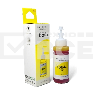 Чернила T6644 (NV-C13T66444A) для аппаратов Epson (70 ml) Yellow совместимые
