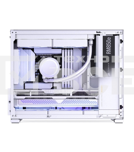 Корпус без блока питания Case JONSBO D32 STD, Mini-Tower, TG, no fan, 1xUSB-A 3.0 + 1xUSB-C 3.1, mATX, mITX White