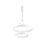 Подвесной светодиодный светильник Ambrella light FL5884/2 WH белый 45W 3000K/4200K/6400K D600/400*1200 (без ПДУ), фото10