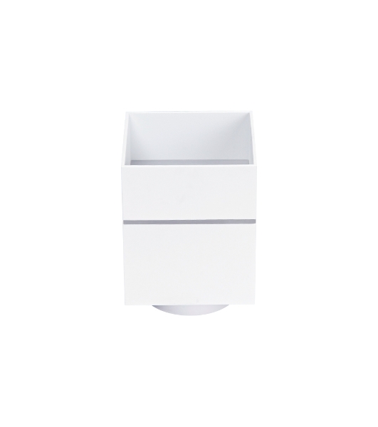 Светильник Ambrella light TN257 WH/S белый/песок LED 4200K 7W 80*80*100