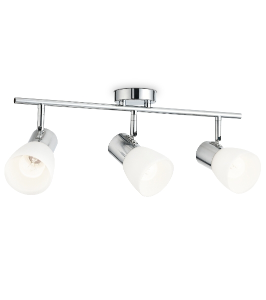 Светильник Ambrella light TR3965/3 CH/FR хром/белый матовый E27*3 max 40W 460*82*200