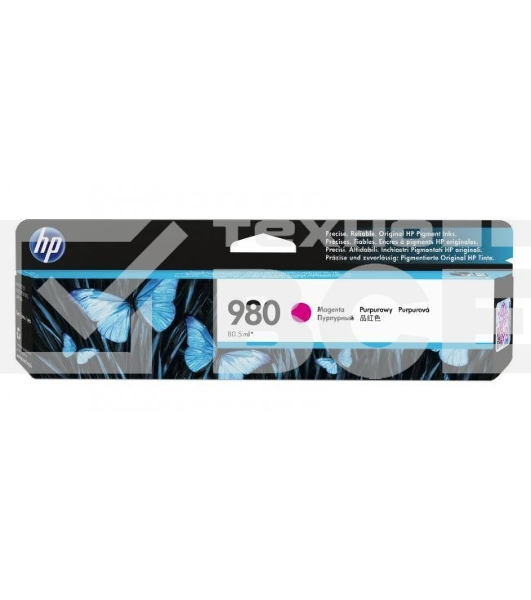 Картридж струйный HP D8J08A пурпурный для HP OJ Ent X585/X555 (6600стр.)