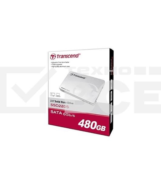Накопитель SSD Transcend 220S, 480GB, 2.5