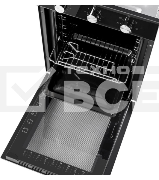 Шкаф духовой электрический Maunfeld EOEC516B, встраиваемый