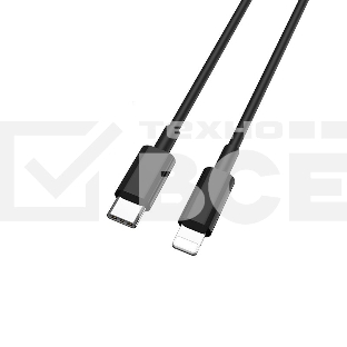 Кабель USB Cablexpert CCP-USB-CMLM2-1M, USB3.1 Type-C/Lightning, быстрая зарядка, 1м, пакет