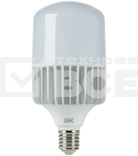 Лампа светодиодная HP 100Вт 230В 6500К E40  LLE-HP-100-230-65-E40 IEK