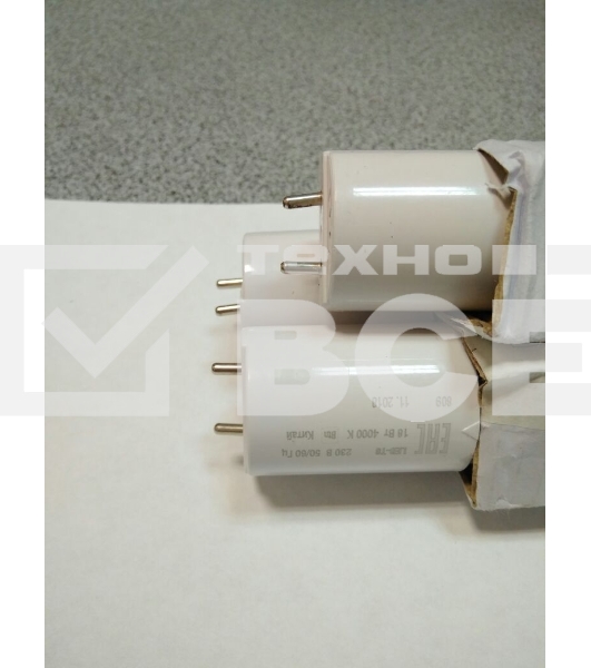 Лампа светодиодная IEK LLE-T8-18-230-40-G13 ECO T8 линейная 18Вт 230В 4000К G13 IEK (аналог люм.лампы 36Вт)