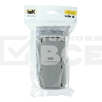 Розетка Iek ERA22-K03-16-54 РСш22-2-А Розетка 2-ая с з/к откр. уст. 16А IP54 AQUATIC, фото3