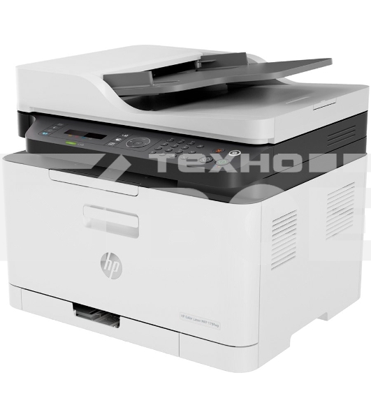 МФУ лазерный HP Color LaserJet 179fnw (4ZB97A), А4, цветной, печ. до 18 стр/мин. (ч/б) до 4 стр/мин. (цвет), скан. до 15 стр/мин. (ч/б) 6 стр/мин. (цвет), 600x600dpi, USB, RJ-45, Wi-Fi, Air Print, Mopria