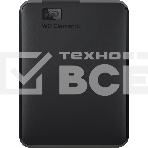 Внешний жесткий диск Western Digital Original USB 3.0 2Tb WDBU6Y0020BBK-WESN Elements Portable 2.5