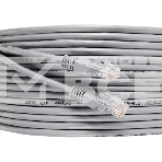 Патчкорд литой 'Telecom' UTP кат.5e 50,0м серый, фото9