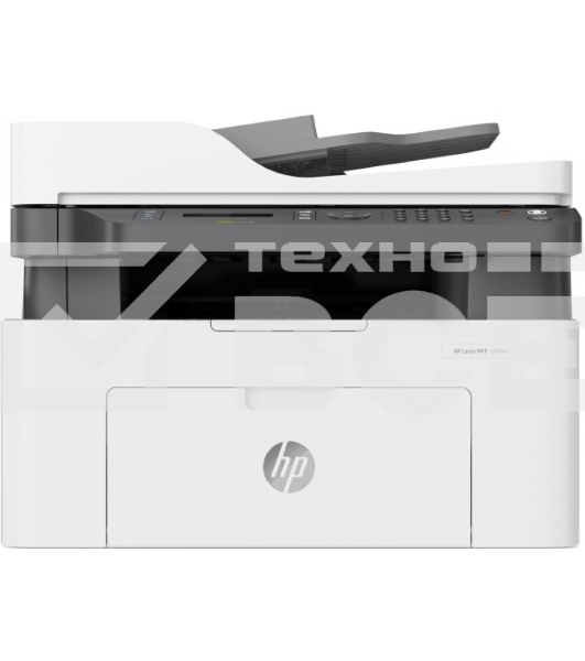МФУ лазерный HP Laser MFP 137fnw (4ZB84A), A4, ч/б, печ. до 20 стр/мин., скан. до 15 стр/мин. (ч/б) 6 стр/мин. (цвет), 1200 x 1200 dpi (печать) 600x600dpi (скан.), USB, RJ-45, Wi-Fi, Air Print, Mopria