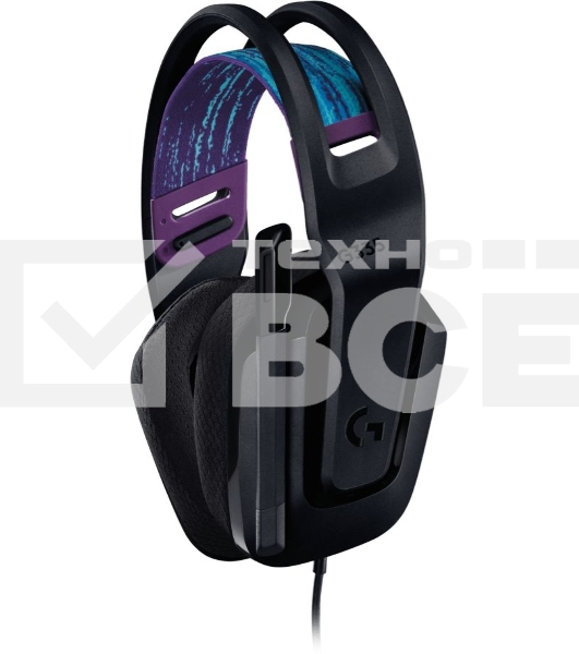 Гарнитура Logitech Headset G335 Wired Black Gaming -3.5 мм
