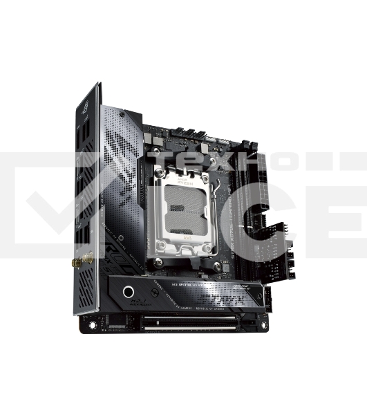 Материнская плата ASUS ROG STRIX X670E-I GAMING WIFI, AM5, AMD X670, 2xDDR5, 2xSATA, 2xM.2, 1xPCI-E 5.0 x16, 1xHDMI, 2xUSB-C, 1x 2.5Gb LAN, 3xUSB-A 3.2 Gen 2, 2xUSB-A 2.0, 7.1, Mini-ITX