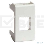 Адаптер DKC 45007 для информационных разъемов AMP/BICC бел., фото 1