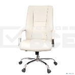 Кресло офисное Everprof Kent TM экокожа, кремовый, фото3