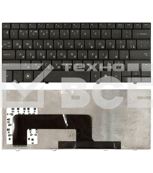 Клавиатура для ноутбука HP Mini 700 1000 1100 черная