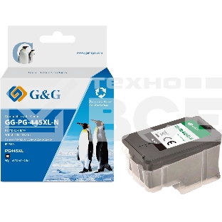 Картридж струйный G&G GG-PG-445XL-N (PG-445) черный (15 мл) для Canon PIXMA MG3040/2545S/2440/2940/2540/2540S;iP2840;MX494;TS204/3140/3440;TR4540/3340/4640