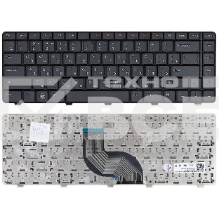 Клавиатура для ноутбука Dell Inspiron 14V 14R N4010 N4030 N5030 M5030 черная