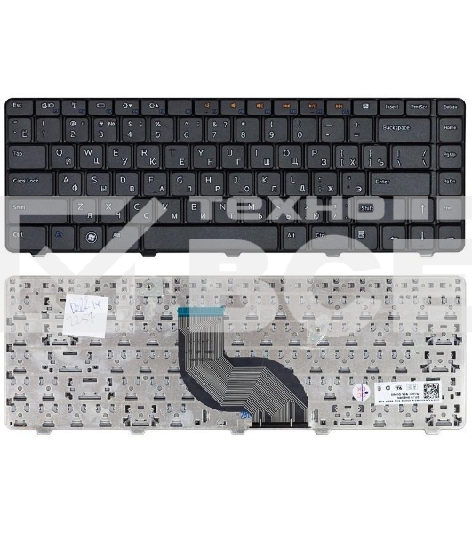 Клавиатура для ноутбука Dell Inspiron 14V 14R N4010 N4030 N5030 M5030 черная