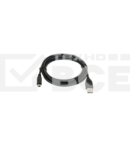 Кабель USB 2.0 A-->mini-B 5P (3,0м) чёрный, Telecom <TC6911BK-3.0M>