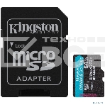 Флеш карта microSDXC 64Gb Kingston SDCG4/64Gb Canvas Go! Plus + adapter, фото7