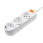 Удлинитель в бухте PowerCube 10А/2,2 кВт, 1 розетка, 20 м, оранжевый, фото4