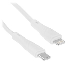 Кабель USB2.0 Cablexpert CCB-USB2-CMAPO1-1MW, Type C/Lightning, Classic 0.1, 2.1A, 20Вт, QC3.0,1м, белый, коробка, фото4