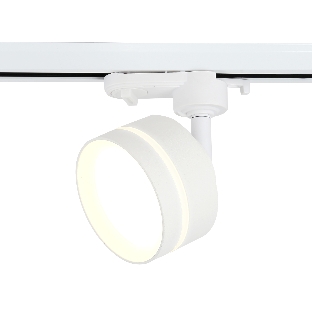 Cветильник трековый GL5384 WH/FR белый/белый матовый GX53 max 12W
